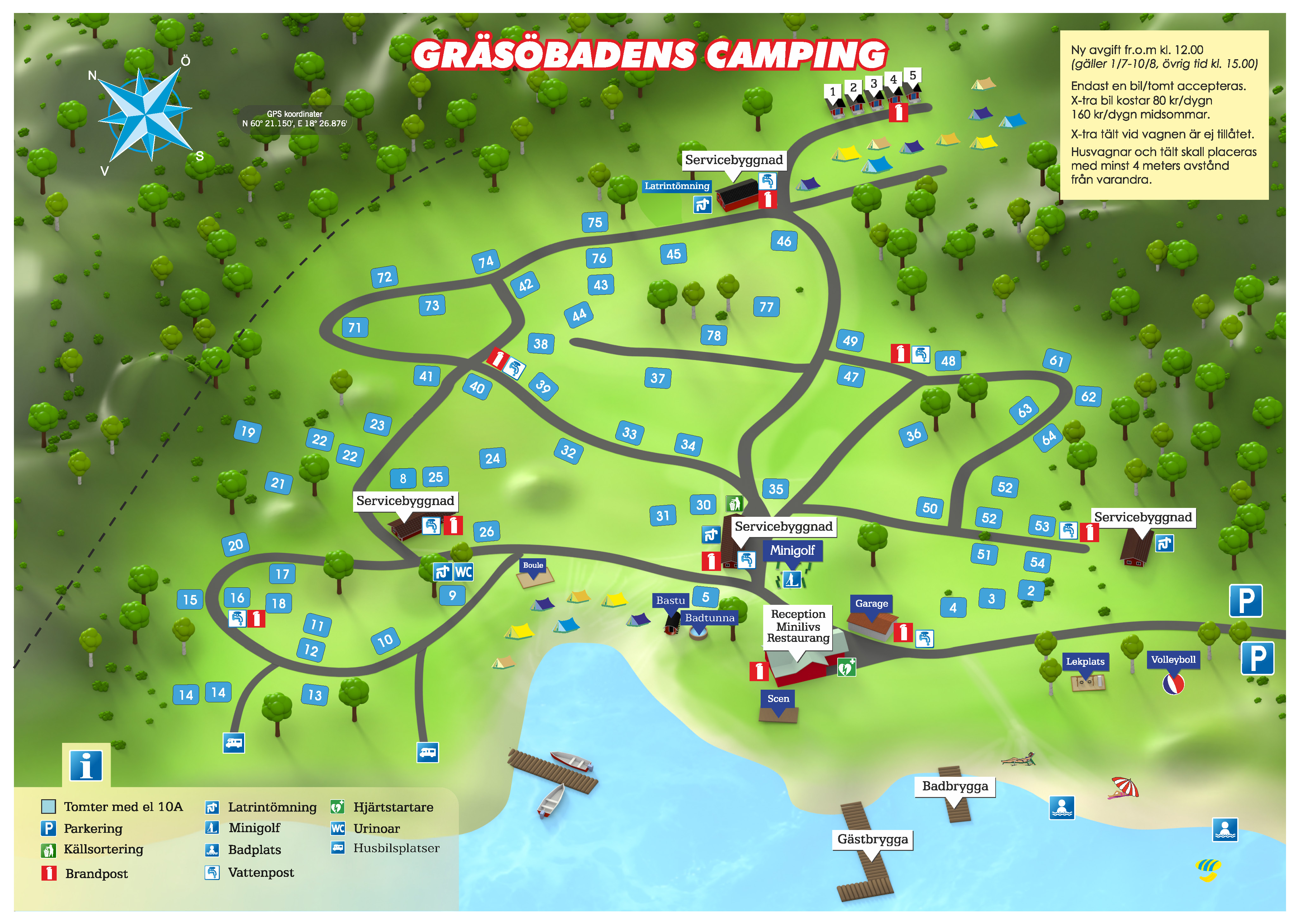 Gräsö Camping Karta | Karta 2020